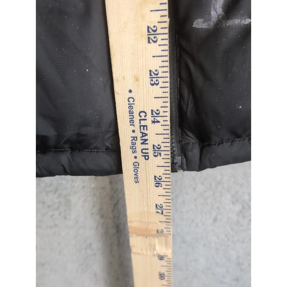 The North Face Nuptse Puffer‎ Vest Men's Medium 700 Goose Down Black Zip A188